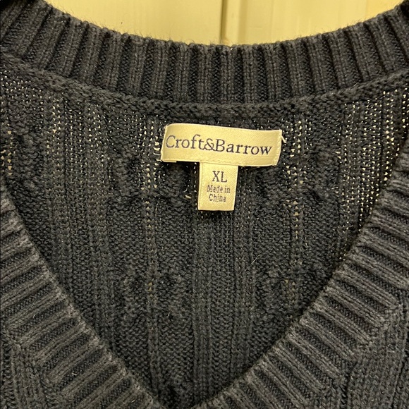 Sweater navy Croft and Barrow - Picture 2 of 3